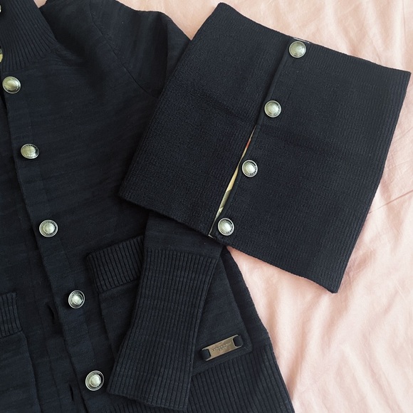 Burberry dark blue women sweater size M basically new - Picture 6 of 6